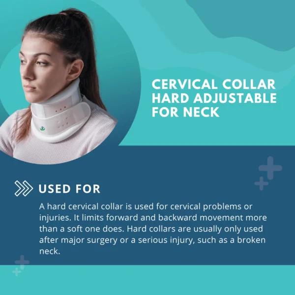 Health Healing Cervical Collar Hard Adjustable For Neck - Image 2