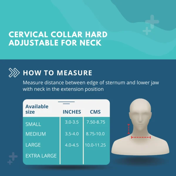 Health Healing Cervical Collar Hard Adjustable For Neck - Image 4