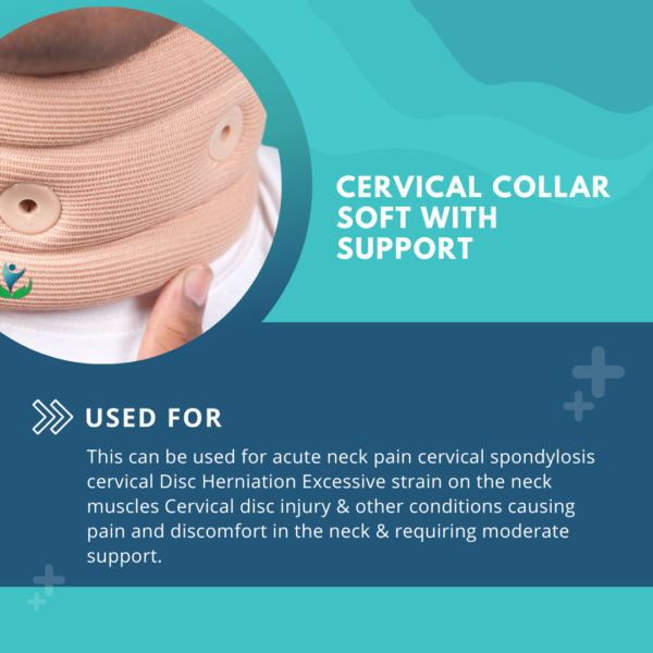 Health Healing Cervical Collar Soft with Support - Image 2